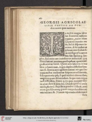 Liber tertius de pondere rerum quas metimur