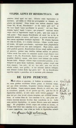 De Lupo Pedente.