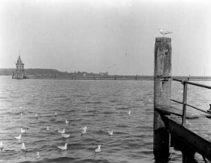 Blick zum Leuchtturm