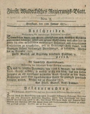 1sten Januar-24sten December = Nro. 1-45