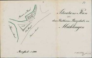 Gemeinde Mühlingen gegen Frhr. v. Buol, Zizenhausen wegen Bau des Rathauses zu Mühlingen
