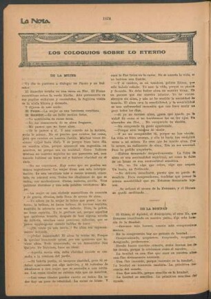 Los coloquios sobre lo eterno