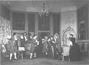 Albumseite : Szenenbilder der Aufführung am 20. Januar 1930