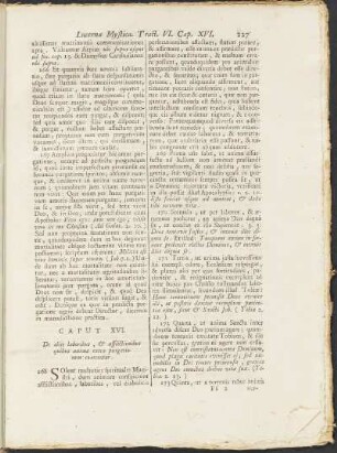 Caput XVI.