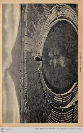 Pompei – L’Anfiteatro – Amphithéâtre. – The Amphitheatre. – Das Amphitheater.