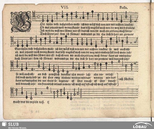 VII. Gott b'hüte dich