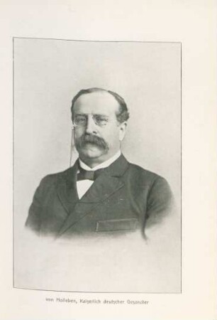 von Holleben, Kaiserlich deutscher Gesandter