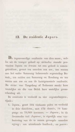 13. De residentie Japara