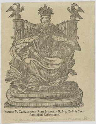 Bildnis des Joannes V. Cantacuzenus
