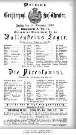 Wallensteins Lager