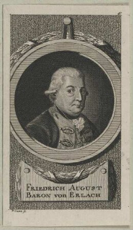 Bildnis des Barons Friedrich August von Erlach