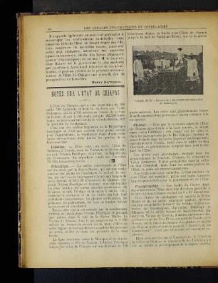 Notes sur l'etat de Chiapas