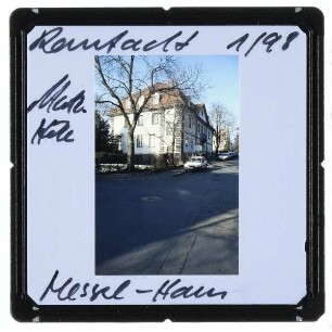 Darmstadt, Mathildenhöhe,Darmstadt, Mathildenhöhe, Villa Ostermann
