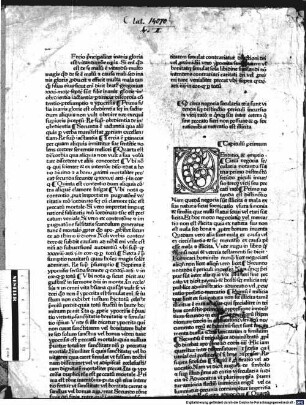 De caelesti hierarchia (in der Übersetzung des Johannes Scotus Eriugena). De ecclesiastica hierarchia (in der Übersetzung des Johannes Scotus Eriugena; frg.) - BSB Clm 14070 b