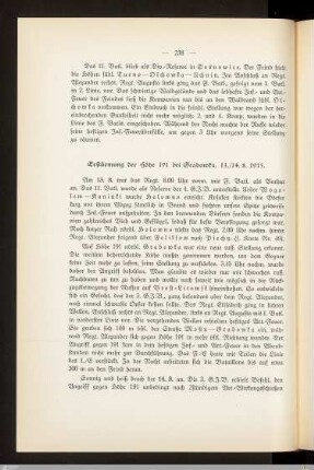 Erstürmung der Höhe 191 bei Grabowka