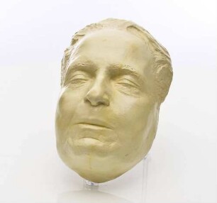 Totenmaske der deutschen Politikerin und Sozialreformerin Elly Heuss-Knapp (1881-1952)