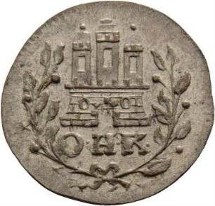 Münze, Dreiling (1/128 Taler), 1761