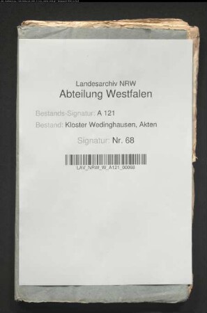 Verpachtung des Hofes zu Delecke (Kortenhof).