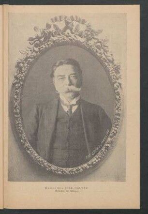 Doctor Don José Gálvez Ministro del Interior [Fotografía]