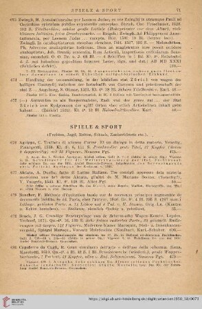 Spiele & Sport (Nr. 676 - 692)