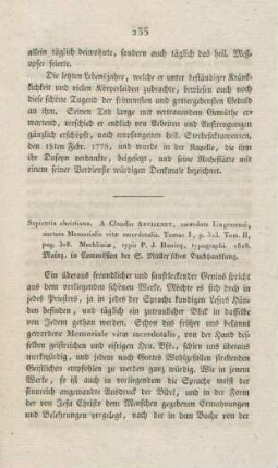 235-239 "Sapientia christiana" von Claude Arvisenet