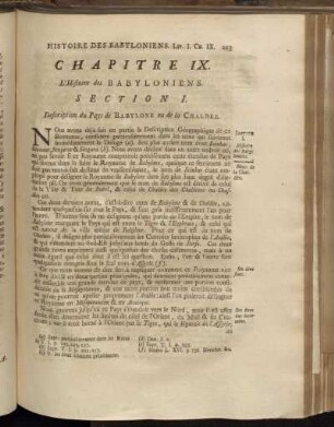 Chapitre IX. L´Histoire des Babyloniens.