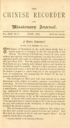 No. 7. July, 1899