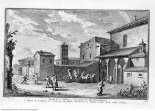Delle Magnificenze di Roma antica e moderna, Siebtes Buch, Tafel 129: Chiesa di Santa Sabina e Convento dei Patri Domenicani