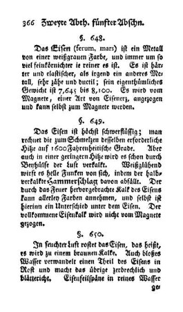 Eisen (§. 649)