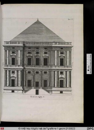 Facciata del Palazzo .D.