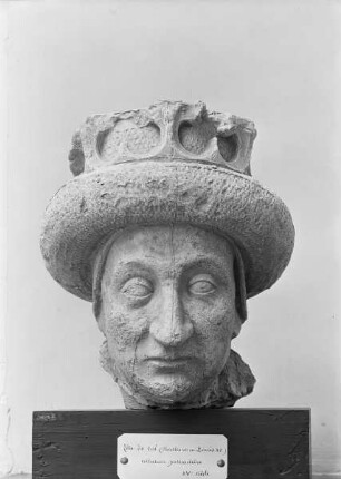 Kopf des Ludwig XI., König von Frankreich