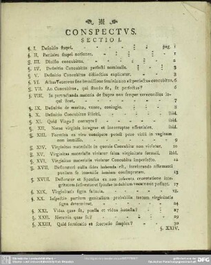 Conspectus
