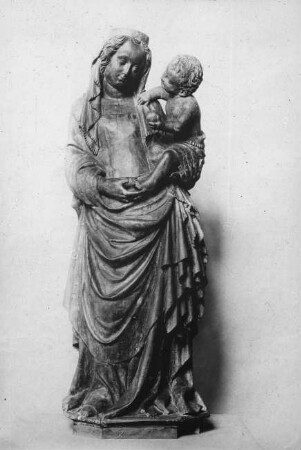 Berlin, Maria mit dem Kind, schwäbisch ?. Kaiser-Friedrich-Musuem Berlin; heutiger Verbleib ?
