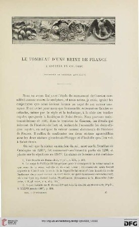 3. Pér. 19.1898: Le tombeau d'une reine de France, [2]