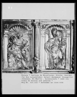 Evangelist Johannes und Heiliger Martin