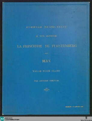 Waltzes - Don Mus.Ms.Ded. 40 : pf; F