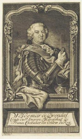 Bildnis des Wöldemar de Löwendal
