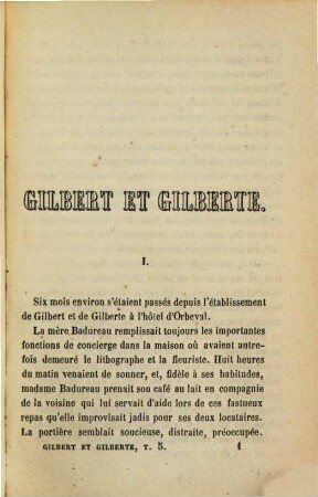 Gilbert et Gilberte, 5