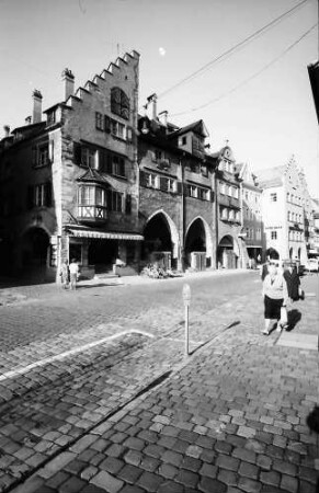Lindau: Giebelhäuser: Brodlaube