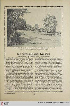 32: Ein schweizerischer Landsitz