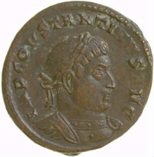 Münze, Follis, 315 - 316