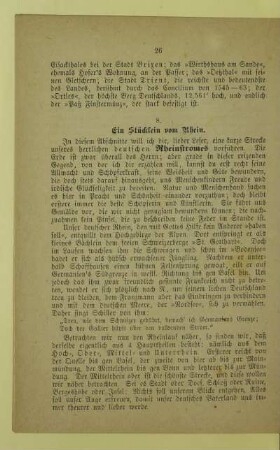 8. Ein Stücklein vom Rhein