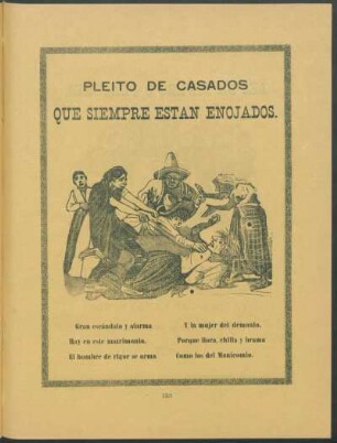 Pleito de Casados que siempre Están Enojados.