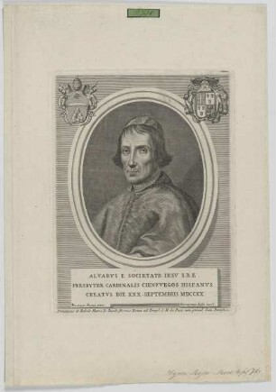 Bildnis des Alvarvs Cienfvegos