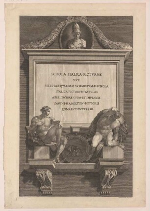 Frontispiz "Schola Italica Picturæ"
