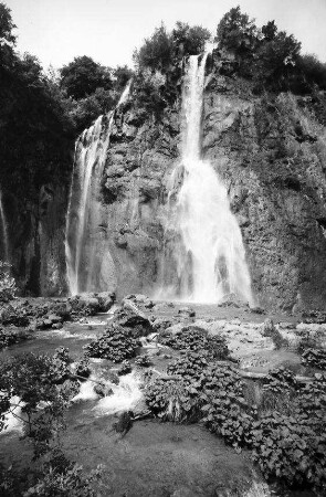 Plitwitzer Seen: [Wasserfall]