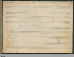 bb: Liedersammlung [16 Lieder] - Cod.mus.II.fol.53,bb