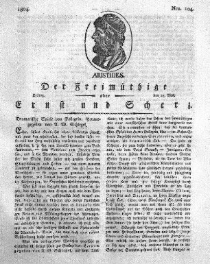 Nro. 104., Freitag den 25. Mai