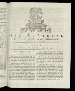 No. 115 - 25. September 1821