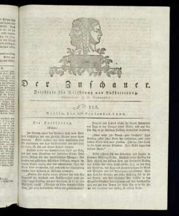 No. 115 - 25. September 1821